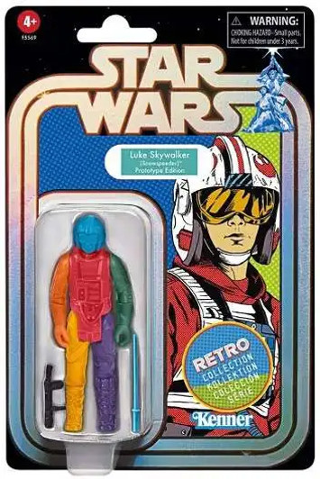 Star Wars Retro Collection Luke Skywalker Snowspeeder Prototype Edition 3.75" action figure