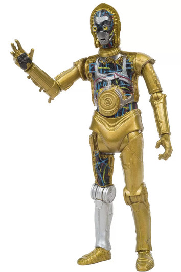Hasbro Star Wars Black series  #16 C-3PO 3.75" Action Figure (no package)