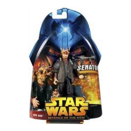 Hasbro Star Wars Revenge of the Sith Ask Aak Senator #46 3.75" action figure