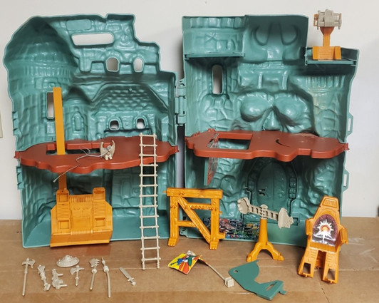 Mattel MOTU vintage (1981) Castle Grayskull playset