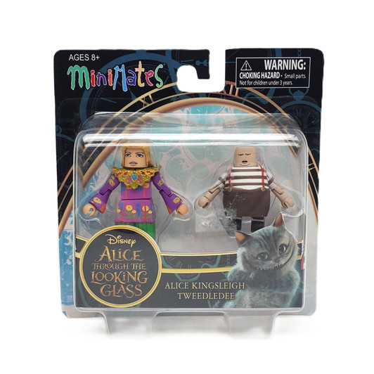 Diamond Select MiniMates Alice Through The Looking Glass Alice Kingsleigh and Tweedledee