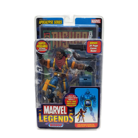 ToyBiz (2005) Marvel Legends Bishop (long hair) Apocalypse BAF Series
