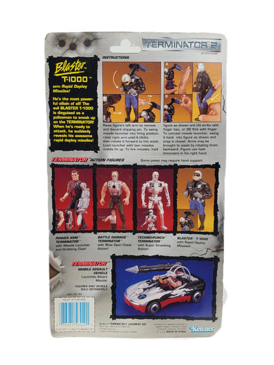 Kenner (1991) Terminator 2 Blaster T-1000 Terminator action figure