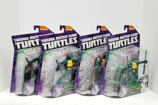 Playmates (2014) TMNT "Original Comic Book Look" Set of 4 Action Figures