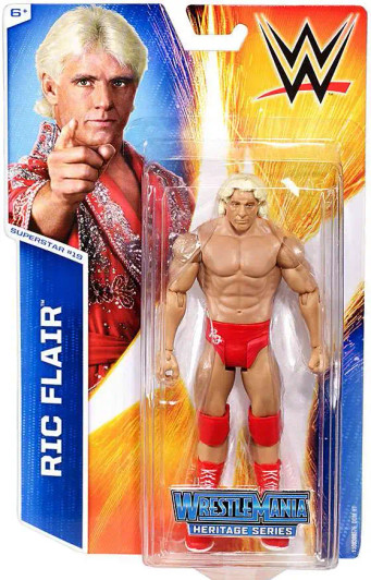 WWE Wrestling Series 48 Ric Flair Action Figure #19 2014