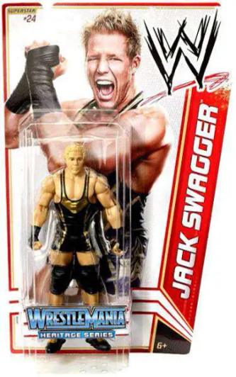 WWE Wrestlemania Heritage Series Jack Swagger Action Figure #24 2011