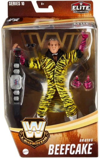 WWE Wrestling Elite Collection Legends Series 10 Brutus Beefcake Exclusive Action Figure