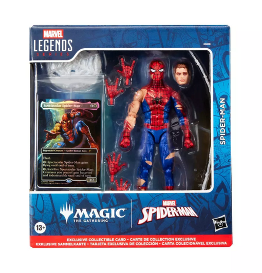 Marvel Legends Series Magic: The Gathering Battle-Damaged Spider-Man