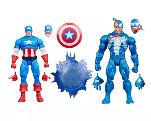 Marvel Legends Series Gamerverse Captain America vs Venom