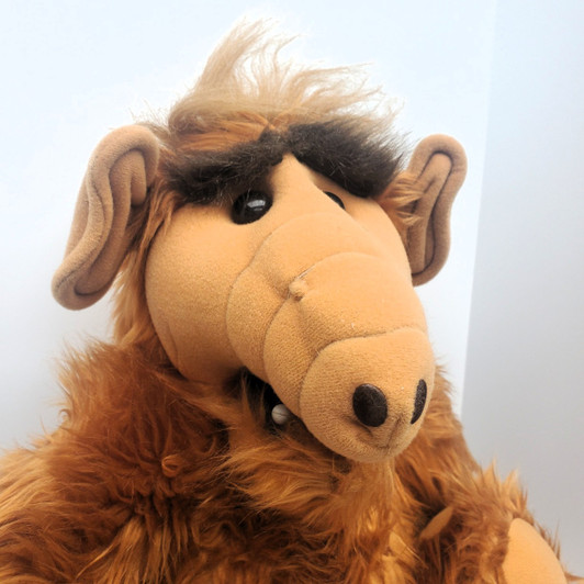 Coleco (1987)  ALF "The Storytelling Alien" 18" talking plush (no package)