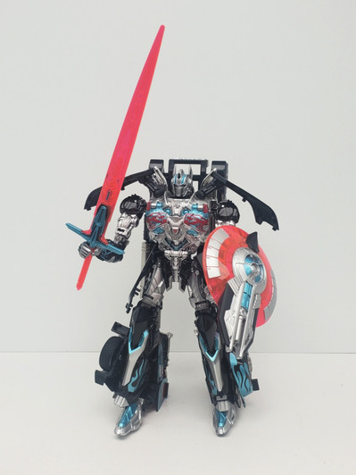 Takara JAPAN Transformers 2017 Age of Extinction BLACK KNIGHT OPTIMUS PRIME (no package)