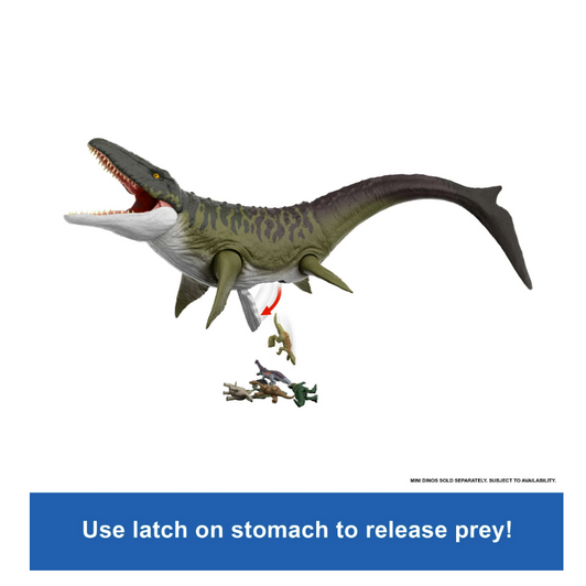 Jurassic World Rebirth Super Colossal Mosasaurus Action Figure