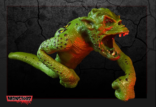 Hockey Mask Hellbaby Heart Demon 16" Replica Bile Green version