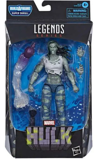 Hasbro Marvel Legends She Hulk 6" Action Figure BAF Super Skrull series