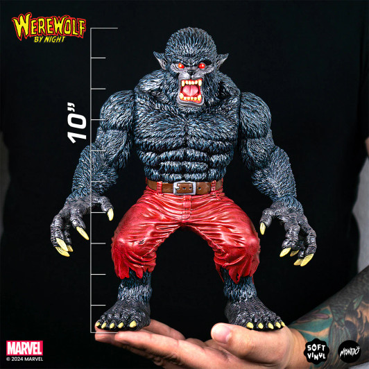 MONDO Marvel Werewolf By Night - Vinyl Figure - Blood Moon Variant