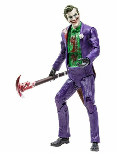 Mcfarlane Mortal Kombat 11 The Joker Action Figure BLOODY VERSION