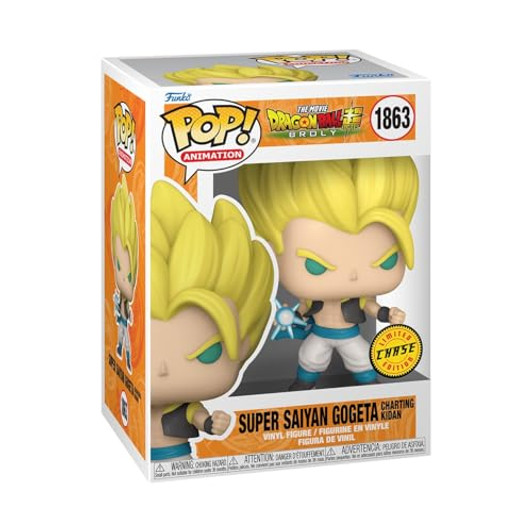 Funko Pop! Animation: Dragon Ball Super Saiyan Gogeta Charting Kidan (Chase) #1863
