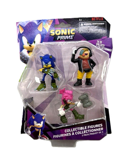 Sonic Prime 2.5inch mini figure 3 pack #2