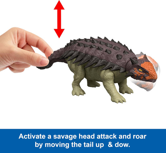 Jurassic World Rebirth Ankylosaurus Action Figure