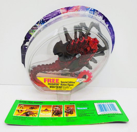 Kenner Aliens Queen Face Hugger Action Figure (in clamshell)