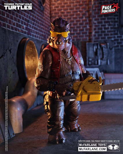 McFarlane Toys - Teenage Mutant Ninja Turtles - Page Punchers - Bebop 5" Action Figure With Comic