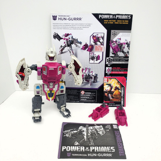 Hasbro Transformers Power of the Primes Terrorcon Hun-Grrr action figure (no package)