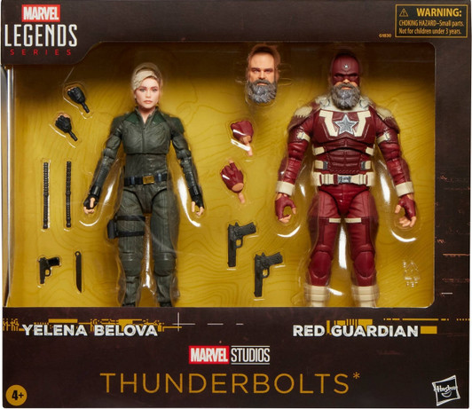 Hasbro Marvel Legends Thunderbolts Yelena Belova and Red Guardian 2-Pack 6" action figure 2 pack