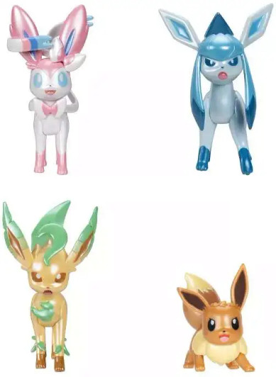 Pokemon - Select Evolution Multipack - Eevee, Leafeon, Glaceon, and Sylveon