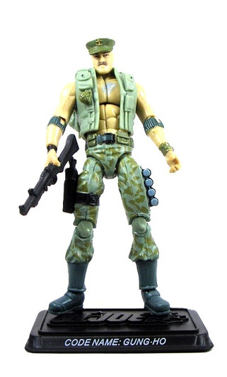Hasbro G.I. JOE 25th Anniversary Gung-Ho 3.75" Action Figure (no package)