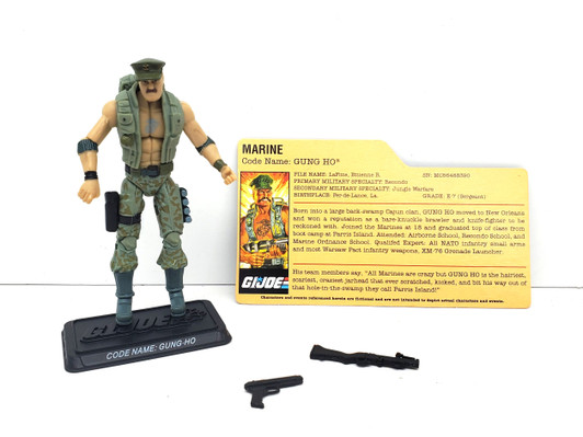 Hasbro G.I. JOE 25th Anniversary Gung-Ho 3.75" Action Figure (no package)