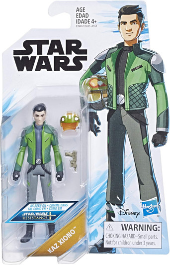 Hasbro Star Wars Resistance Kaz Xiono 3.75" Action Figure