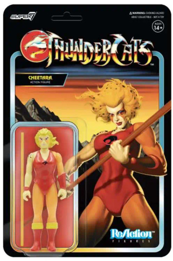 Super7 ThunderCats ReAction Cheetara 3.75" action figure