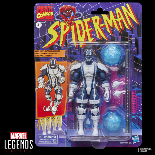 Hasbro Marvel Legends: Retro Cardback Cardiac Action Figure