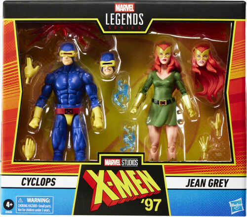 Hasbro Marvel Legends  X-Men '97 Cyclops & Jean Grey Action Figure 2-Pack