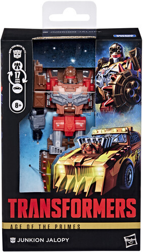 Hasbro Transformers Age of the Primes Deluxe Class Junkion Jalopy Action Figure