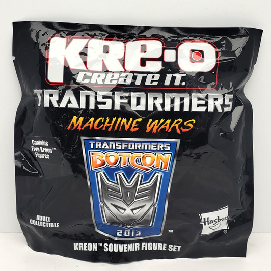 2013 Transformers Botcon Exclusive Machine Wars KRE-O Sealed Set of 5 Figures