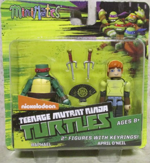 Minimates Raphael And April O Neil