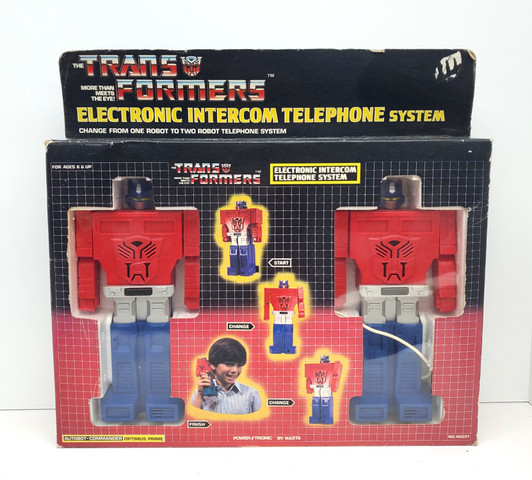 Nasta (1984) Transformers Electronic Intercom System