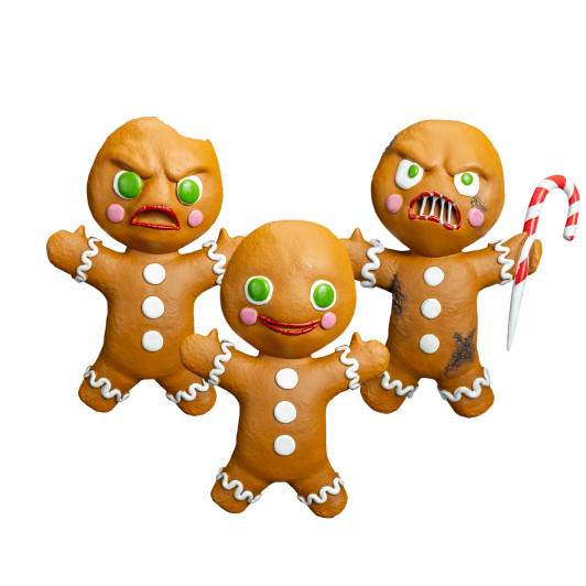 Krampus - Gingerbread Men 3 Pack