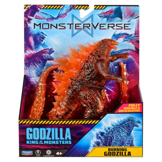 Playmates Godzilla King of the Monsters Monsterverse Burning Godzilla 6" action figure