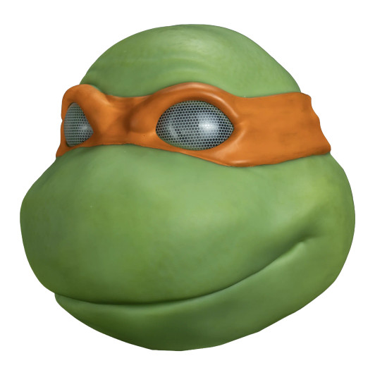 Teenage Mutant Ninja Turtles - Michelangelo Mask