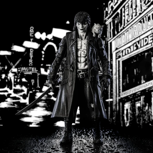 James O'Barr's The Crow - Eric - 7" action figure