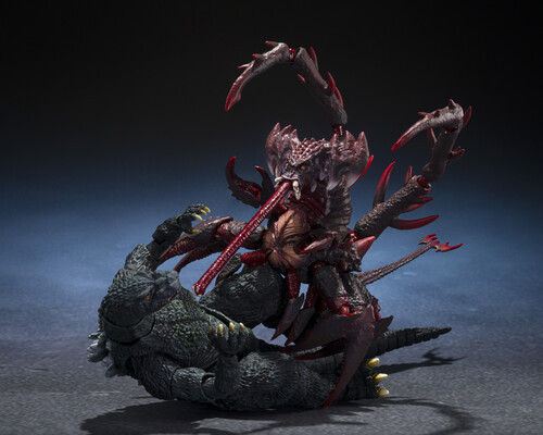 Tamashii Nations - Godzilla vs Destroyah - S.H.MonsterArts - Godzilla Jr & Destoroyah Evolution Action Figure Set