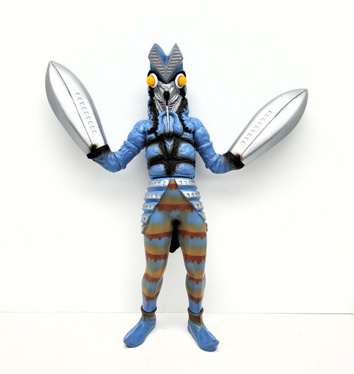Banpresto (2001) ULTRAMAN Alien BALTAN 15" Sofubi figure