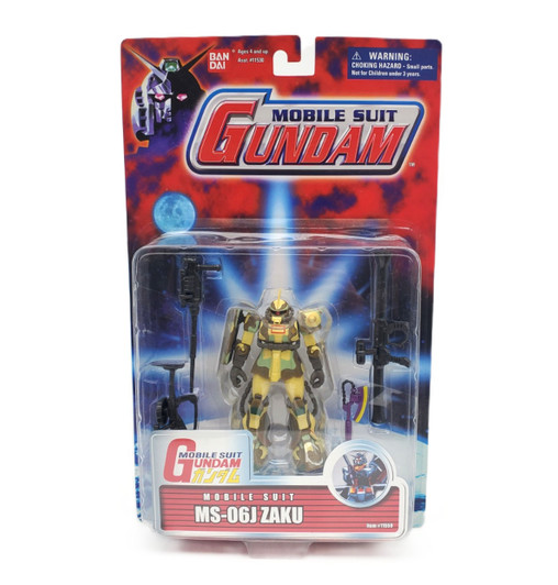 BanDai (2001) Mobile Suit Gundam MS-06J ZAKU action figure