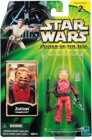 Hasbro Star Wars Power of the Jedi Zutton Snaggletooth Action Figure