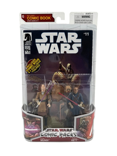 Star Wars Comic Packs Ki-Adi-Mundi and Sharad Hett action figure 2 pack
