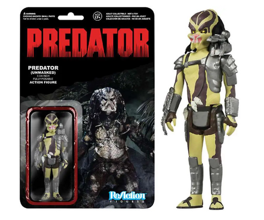 Funko (2013)  ReAction Predator Unmasked 3.75" Action Figure