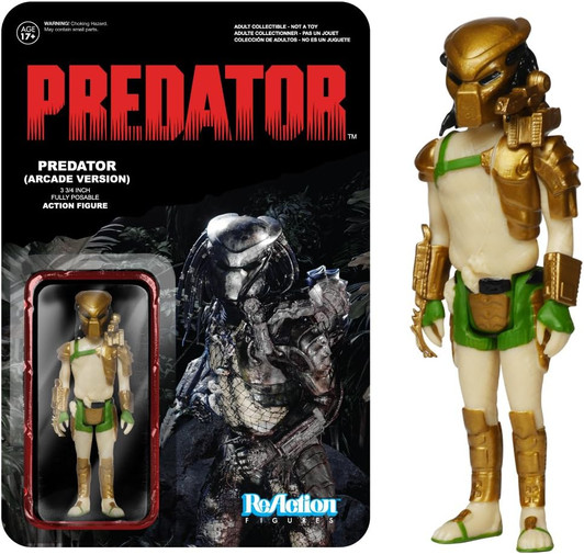 Funko (2013)  ReAction Predator (Arcade Version) 3.75" Action Figure