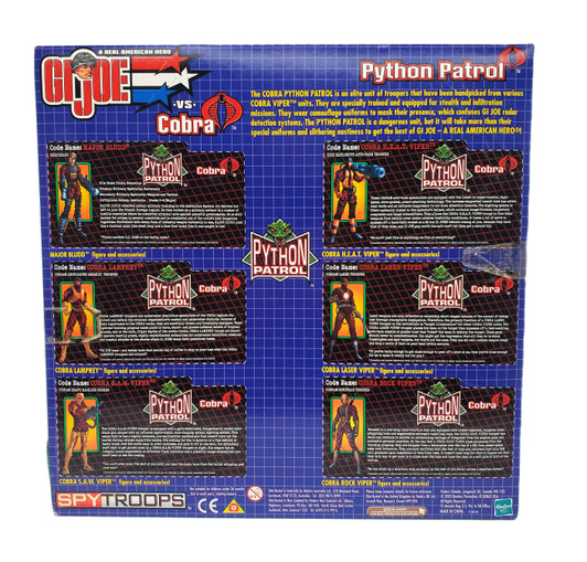 Hasbro (2003) G.I. JOE vs COBRA Python Patrol action figure 6 pack
